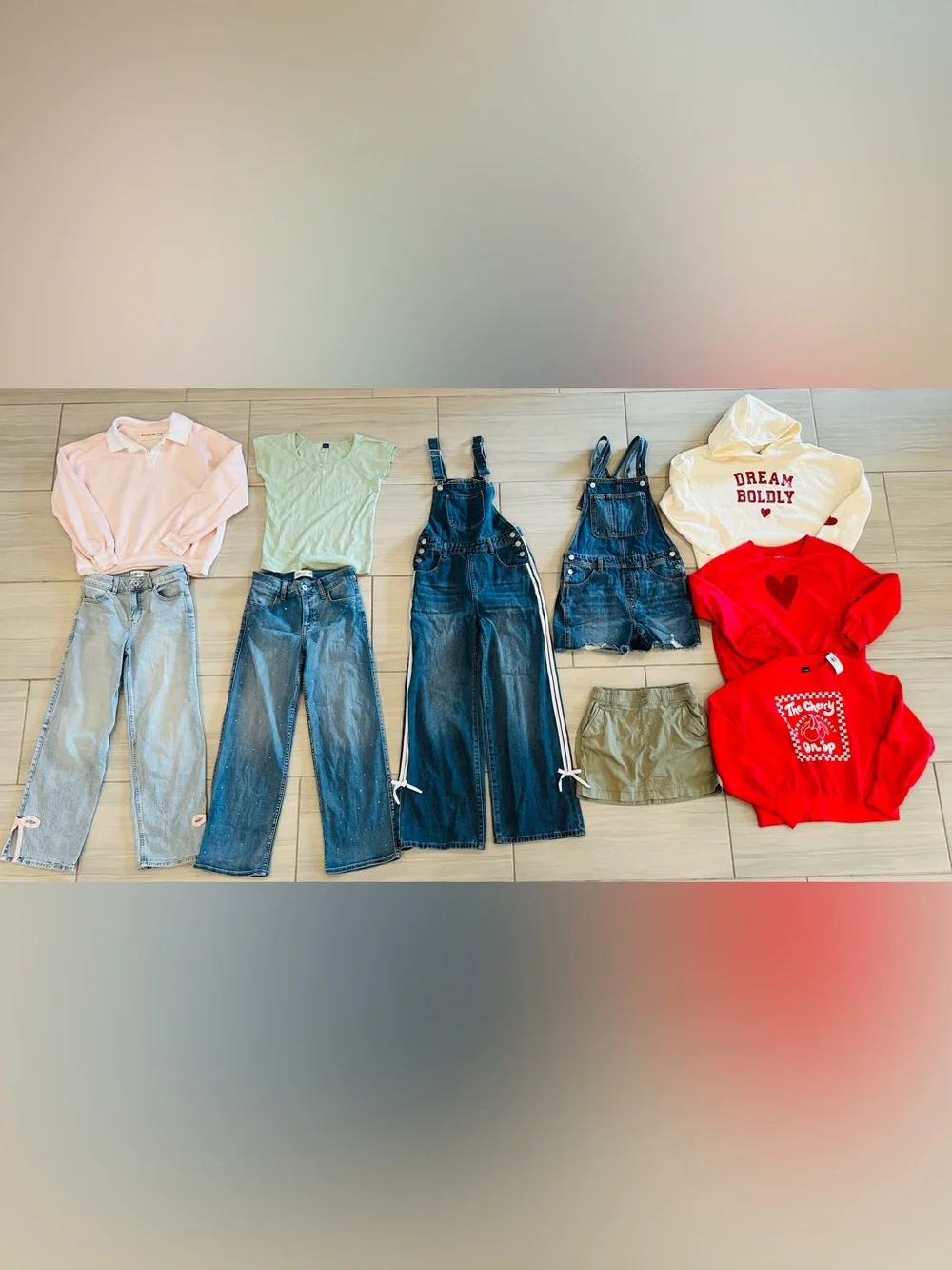 Big Girl Size L (10-12) Back to School Bundle - 34 Items
